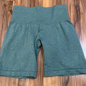 NVGTN dark green shorts